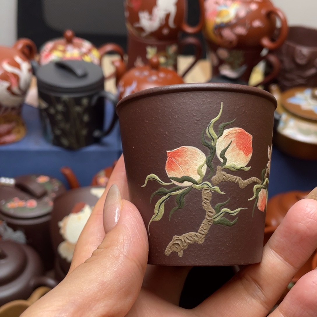 茶杯紫砂紫砂主人杯100cc