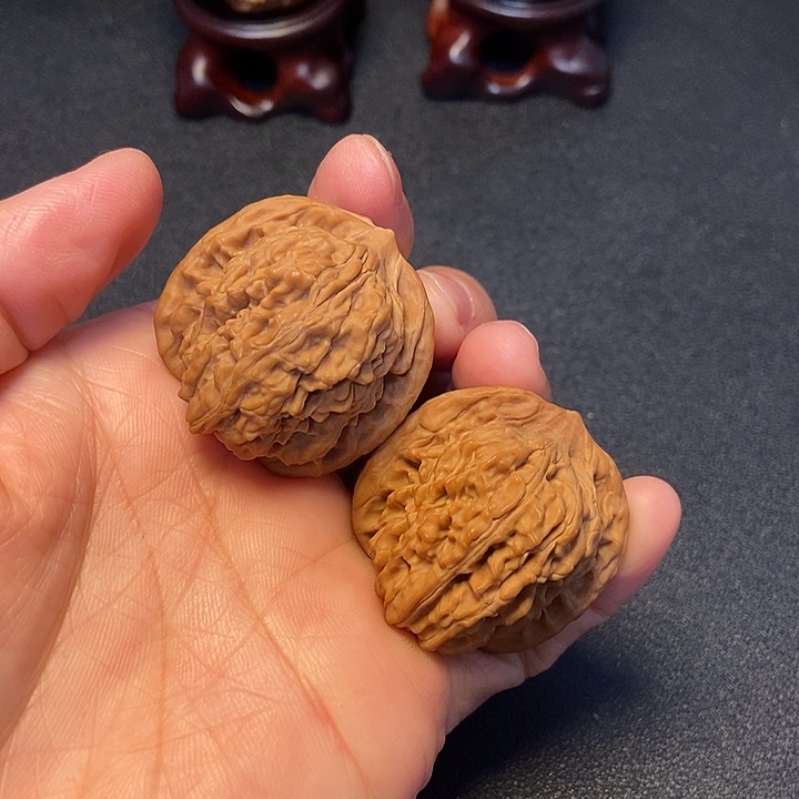 木质类狮子头 四座楼