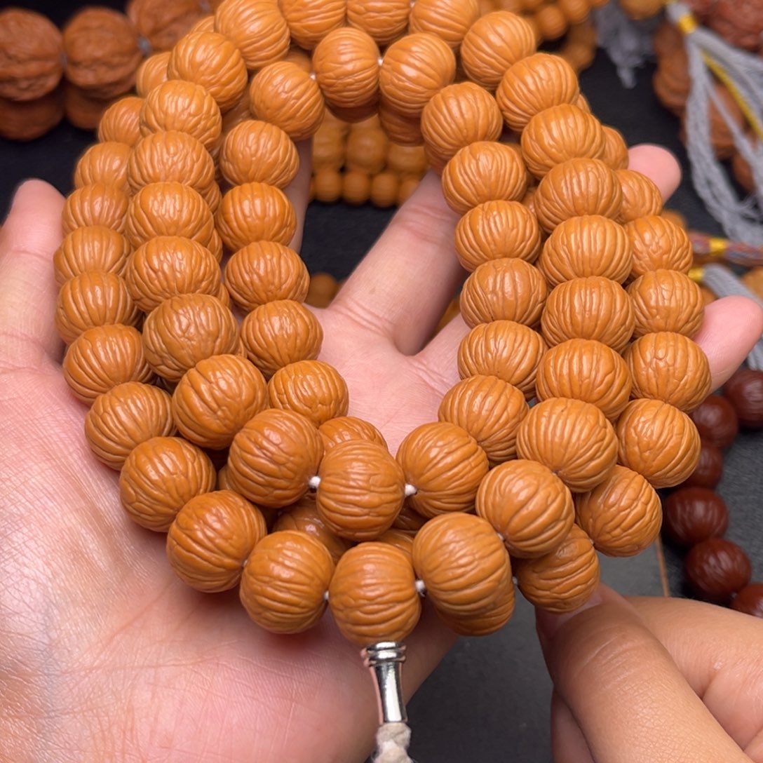 猴头核桃吊坠108颗土豪脖挂15左右