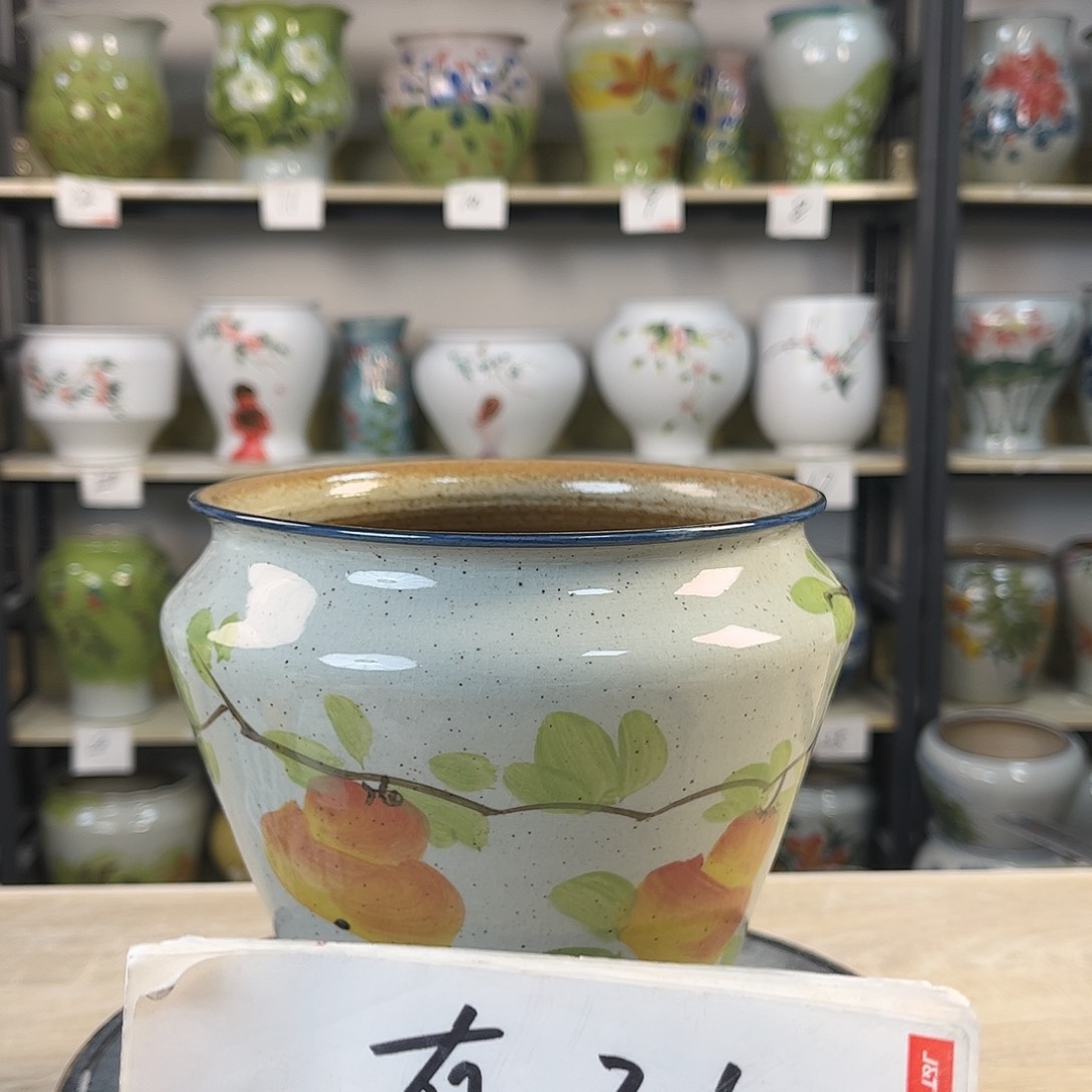 罐1wx景德镇陶瓷花盆