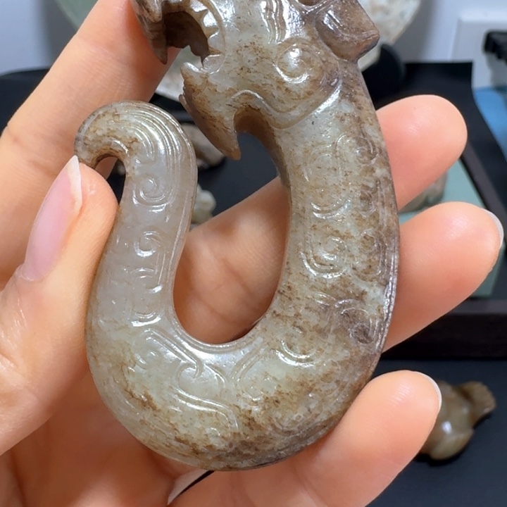 和田玉未镶嵌颈饰九*