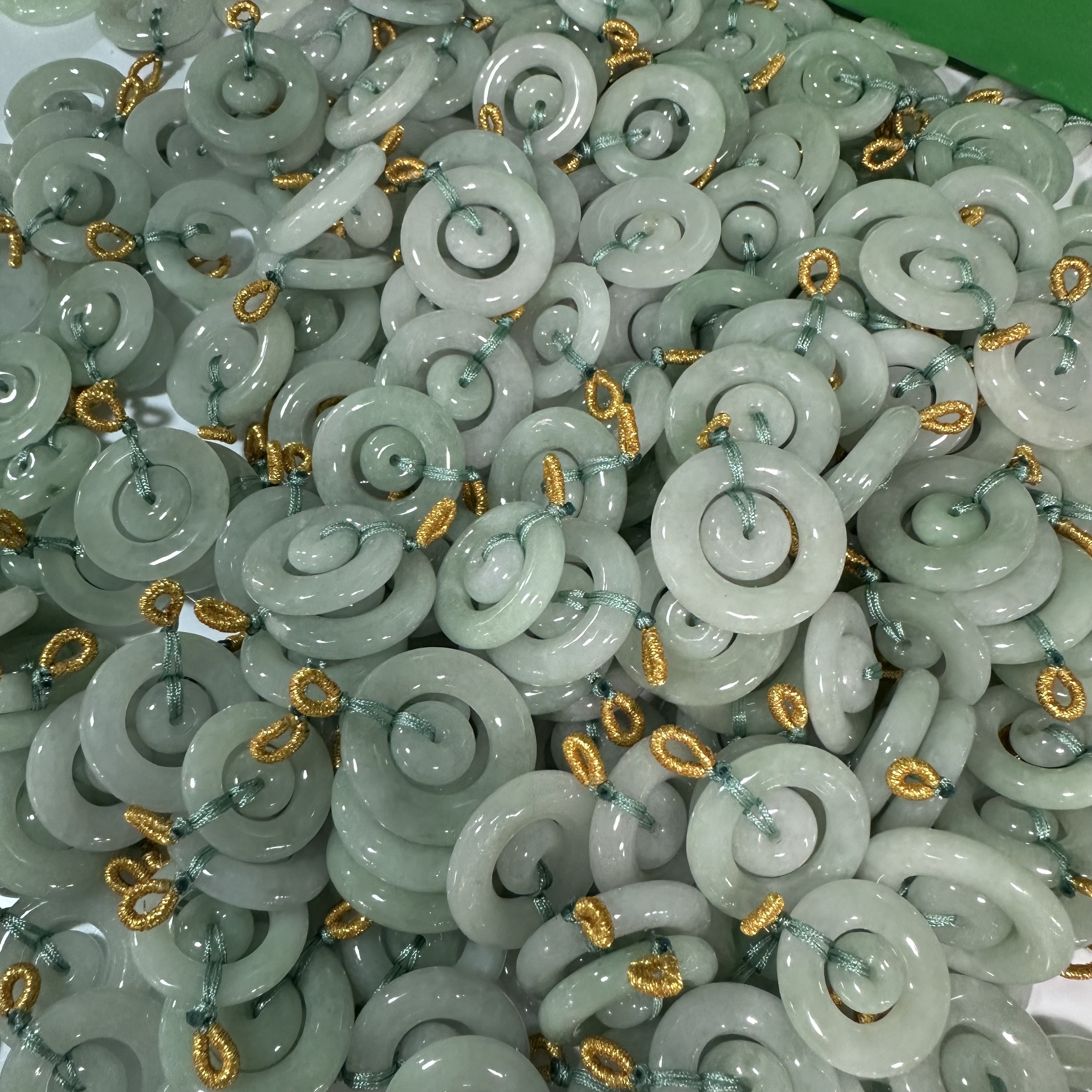 天然A货翡翠吊坠-d307-多样性发一