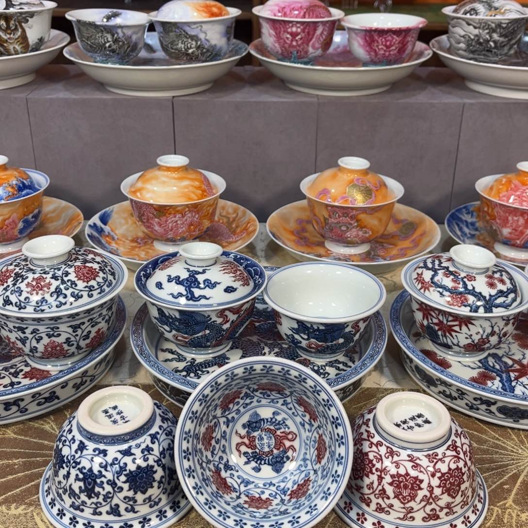 手绘仿元明清茶具福利专场