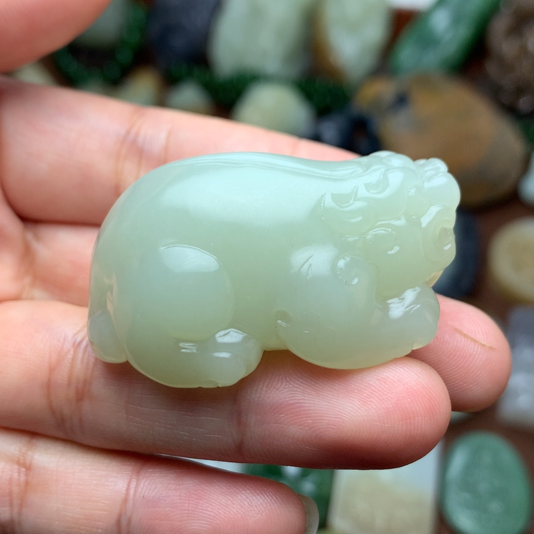 和田玉貔貅未镶嵌