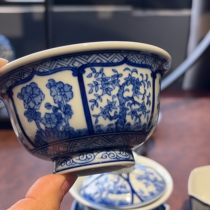 镹曰手工手绘柴窑茶具