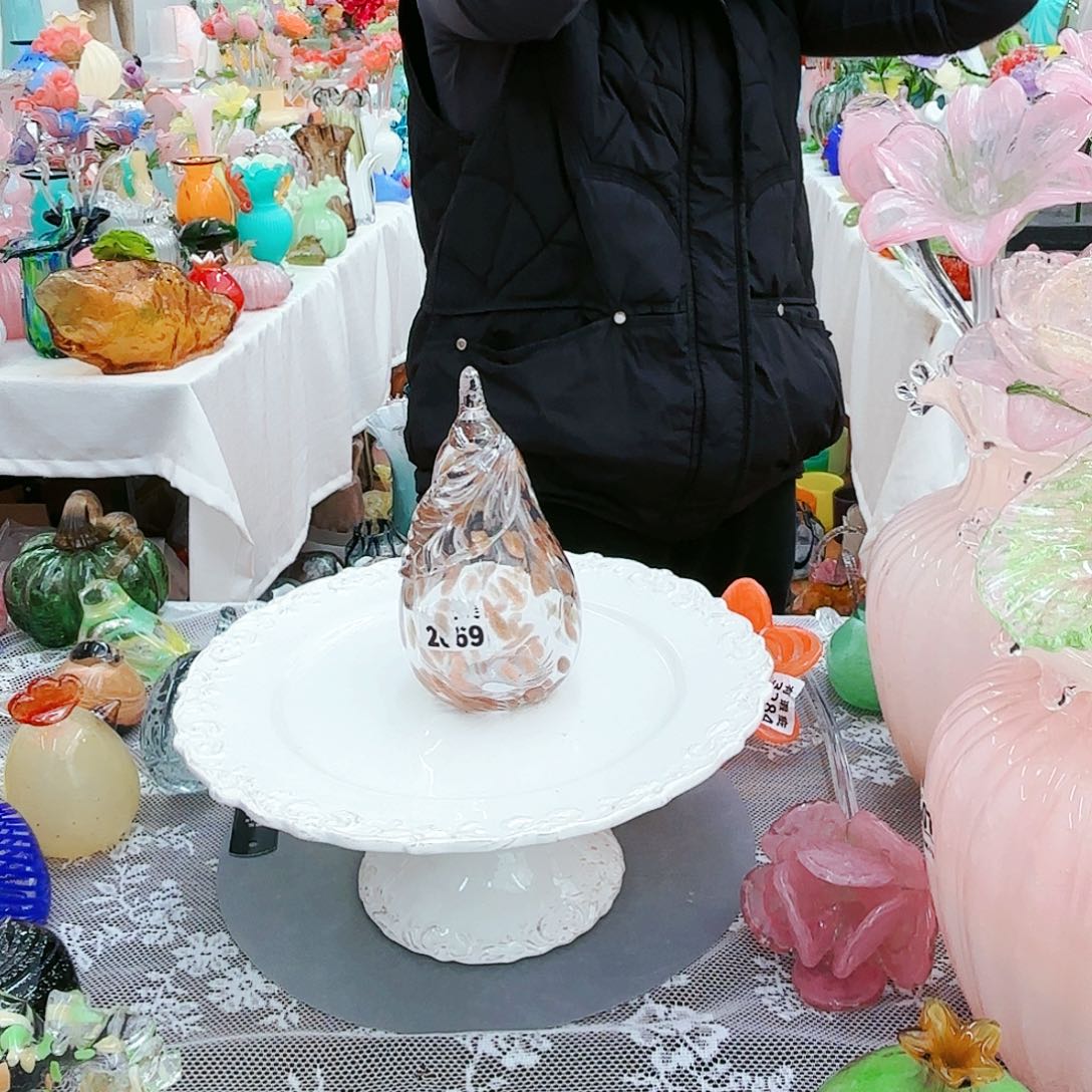 福利不退不换琉璃花瓶艺术品