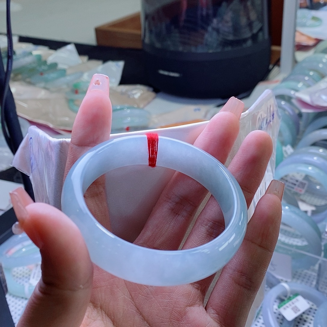翡翠未镶嵌手镯翡翠手镯货1