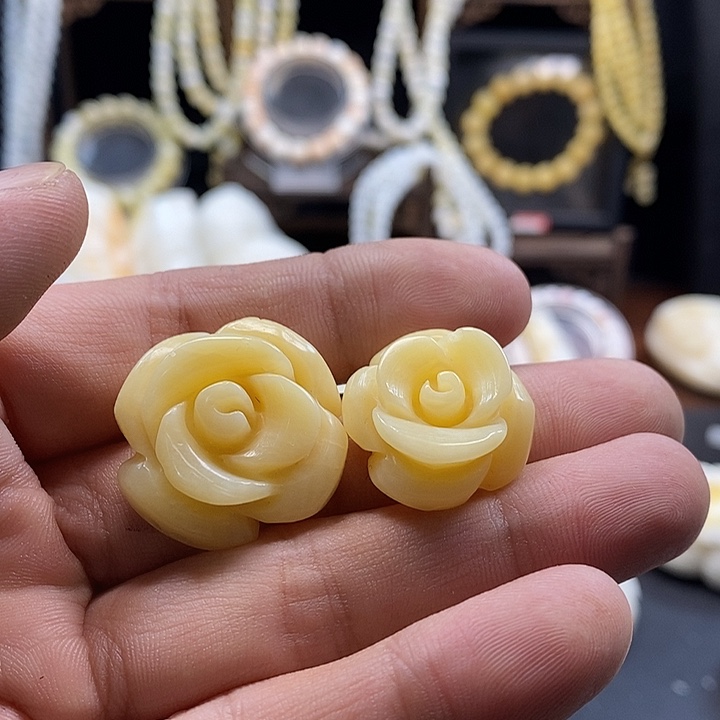 手串/手链贝壳玫瑰花
