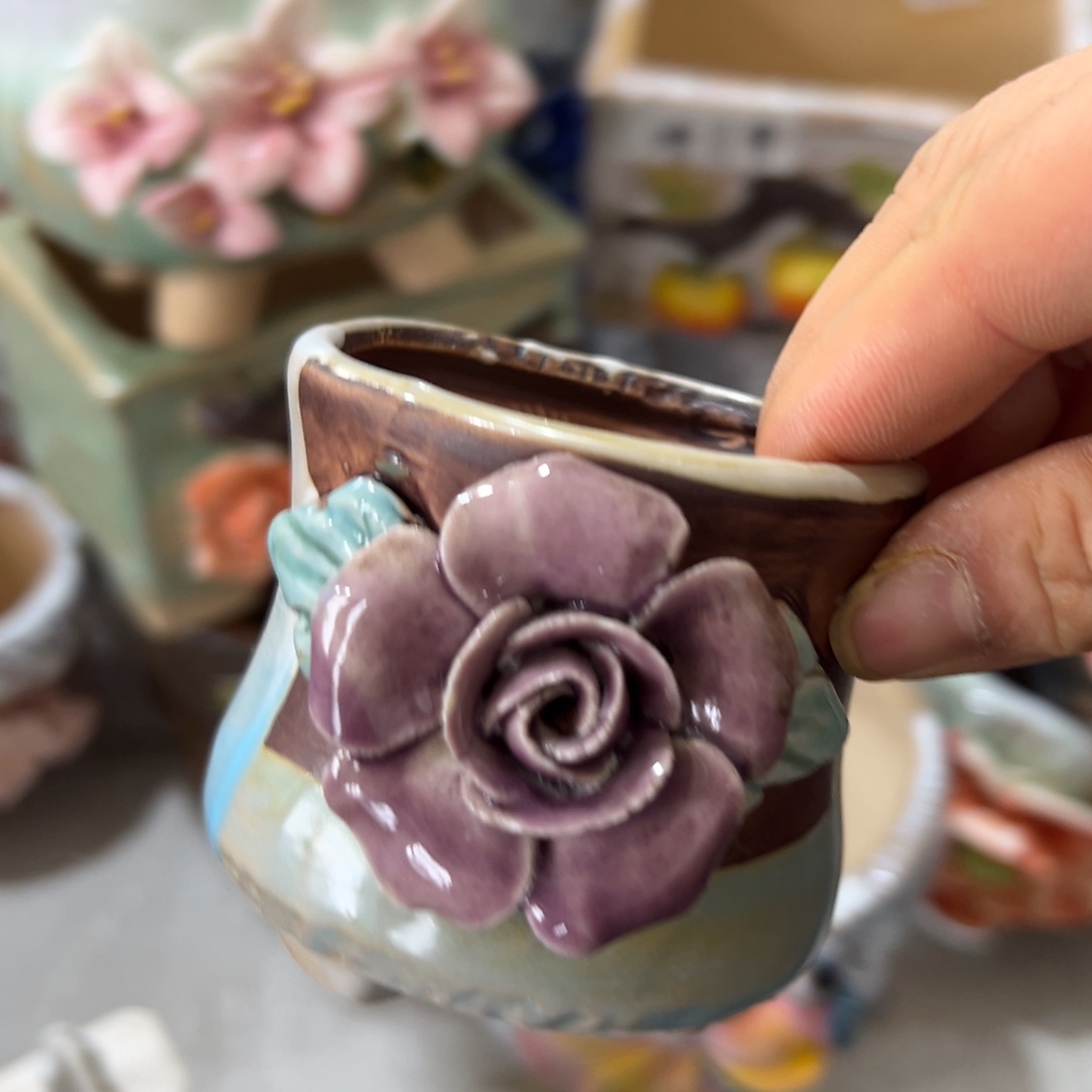 花盆，拍满20发货，退款拉黑