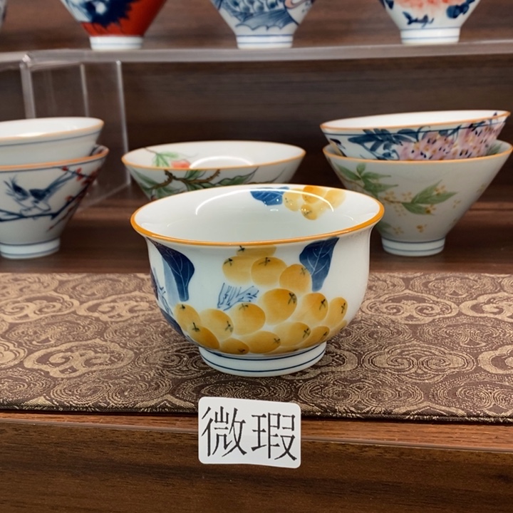 釉下老陶泥手工绘制