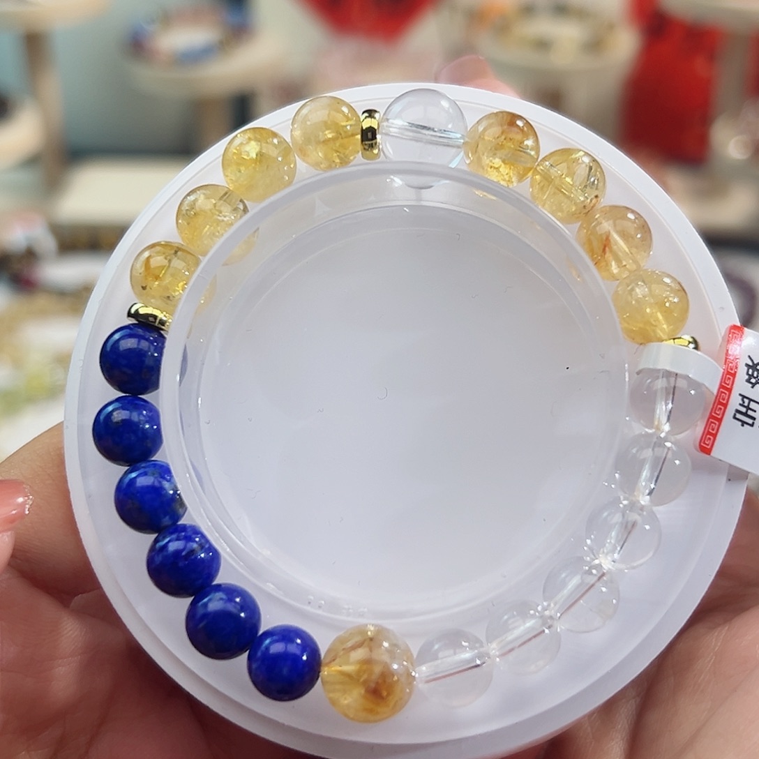 水晶手链未镶嵌水晶手串