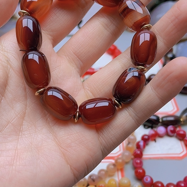 【闪购商品】玛瑙/玉髓珠宝半成品未镶嵌桂****饰