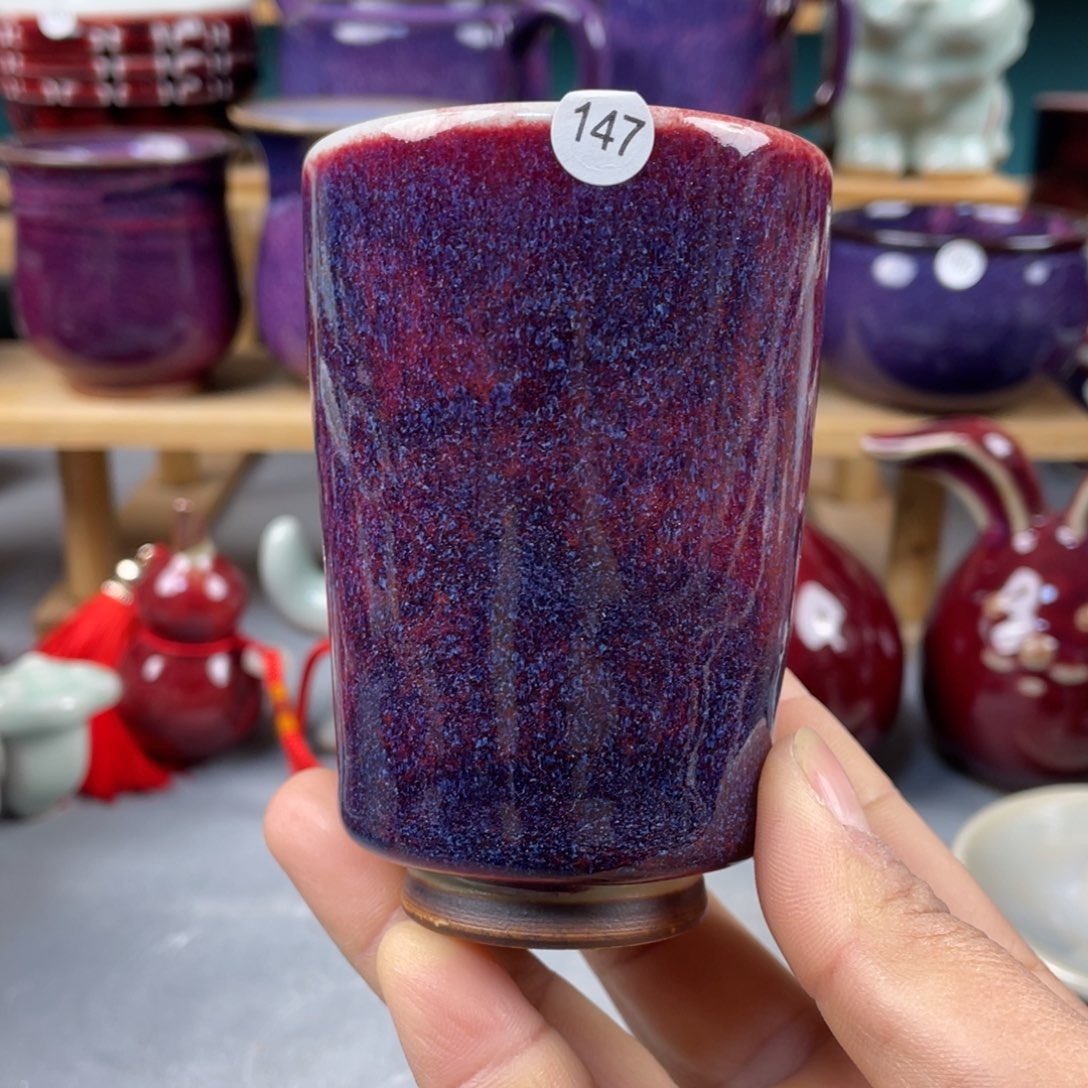 瓷片纯手工制作……微微瑕