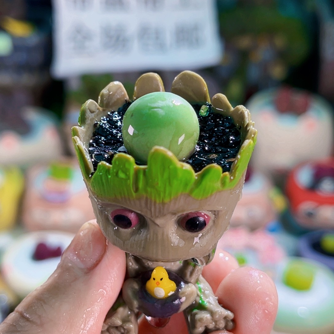 029格鲁特鸽子蛋连盆带土包邮