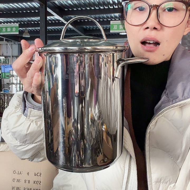 18-10不锈钢芦笋锅16