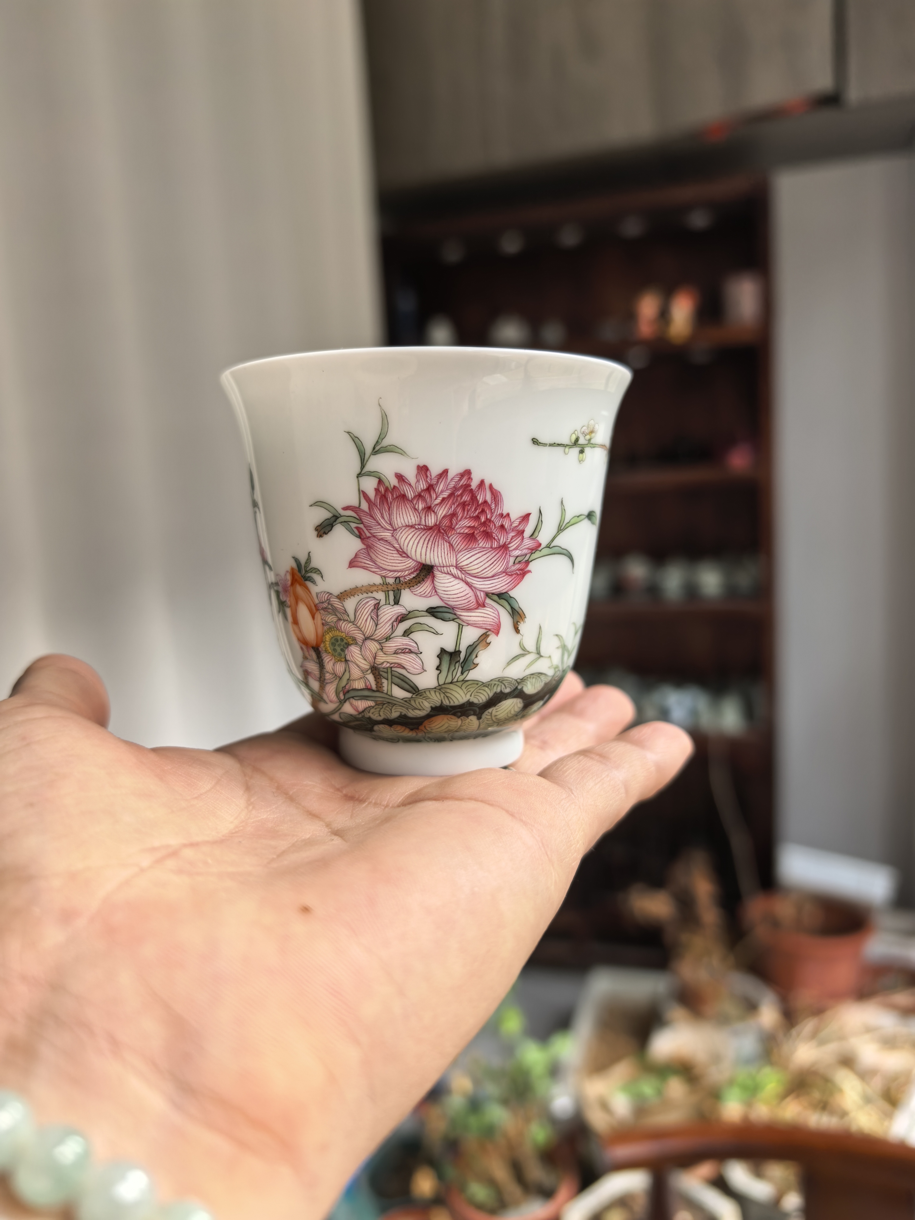 手工茶器景德镇粉彩工艺