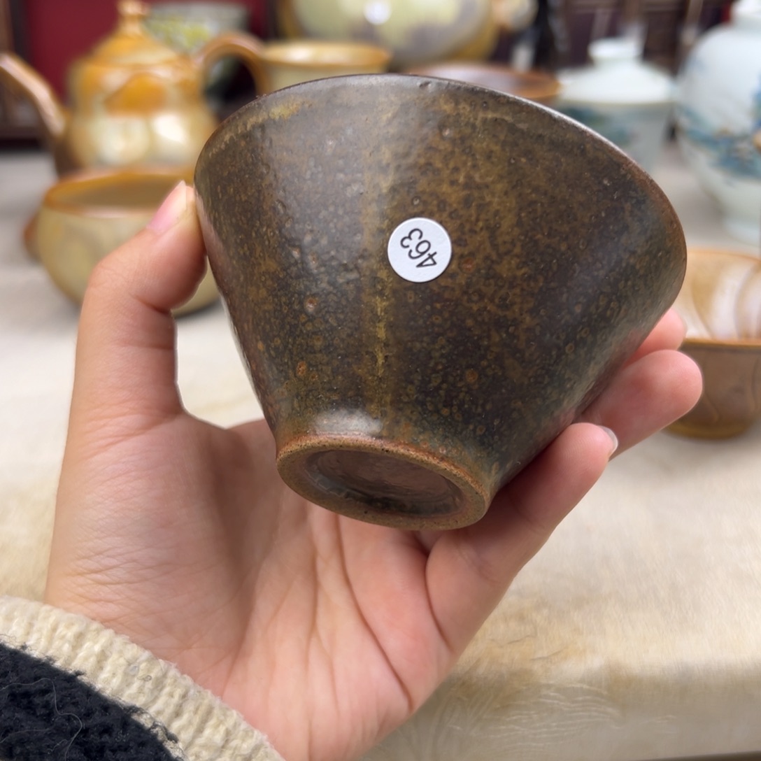 杯纯手工柴烧主人杯