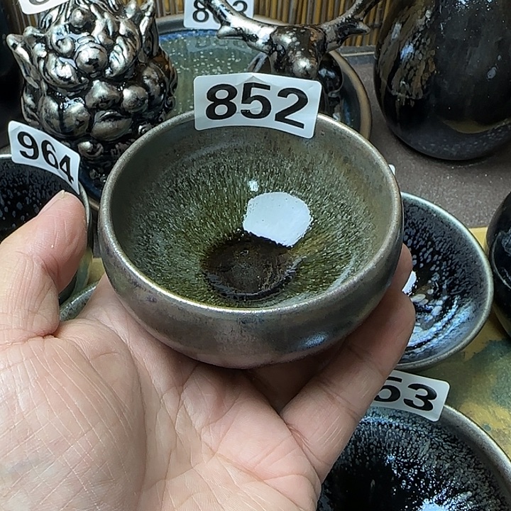 茶盏建盏杯主人杯龙窑柴烧
