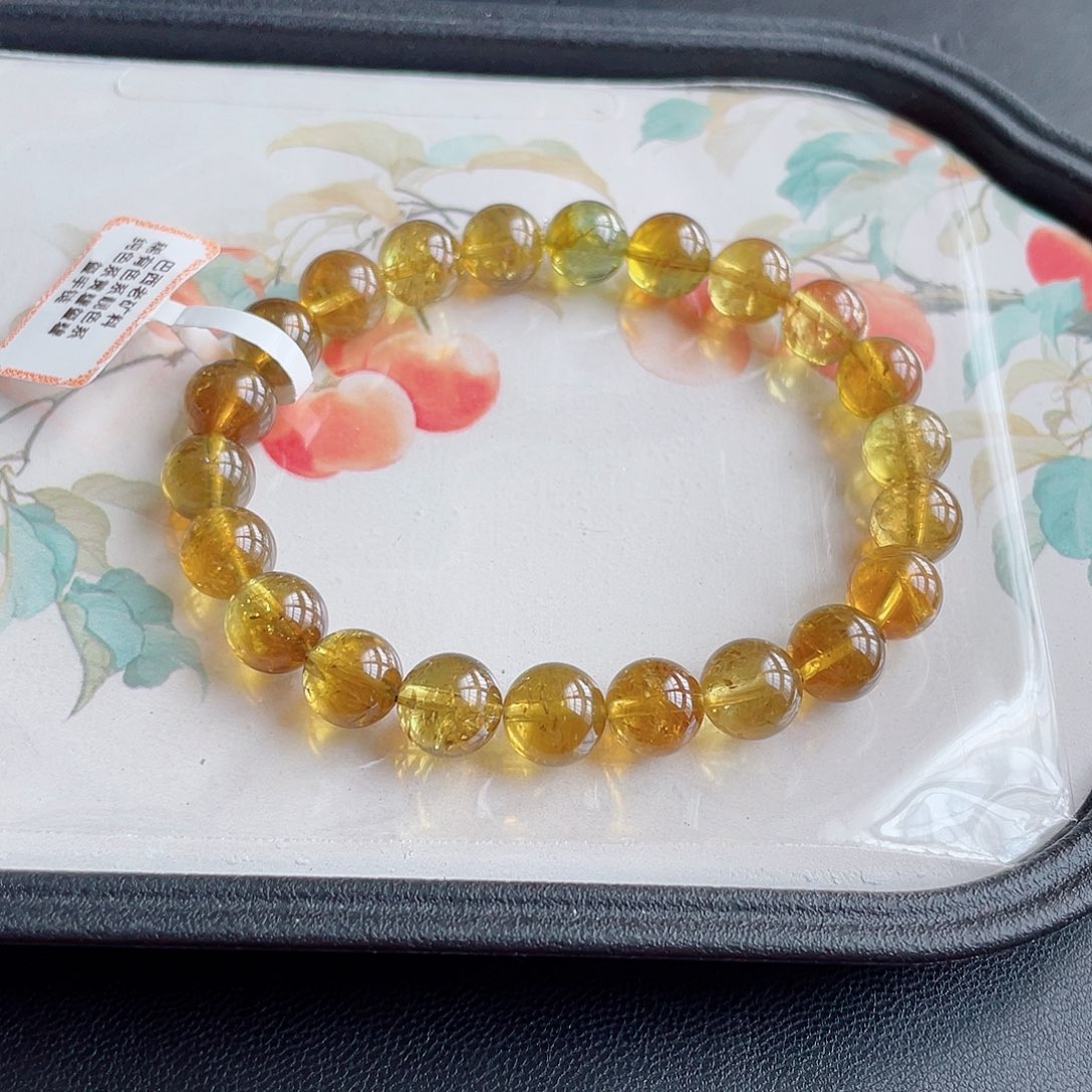 手链未镶嵌碧玺9.5mm左右