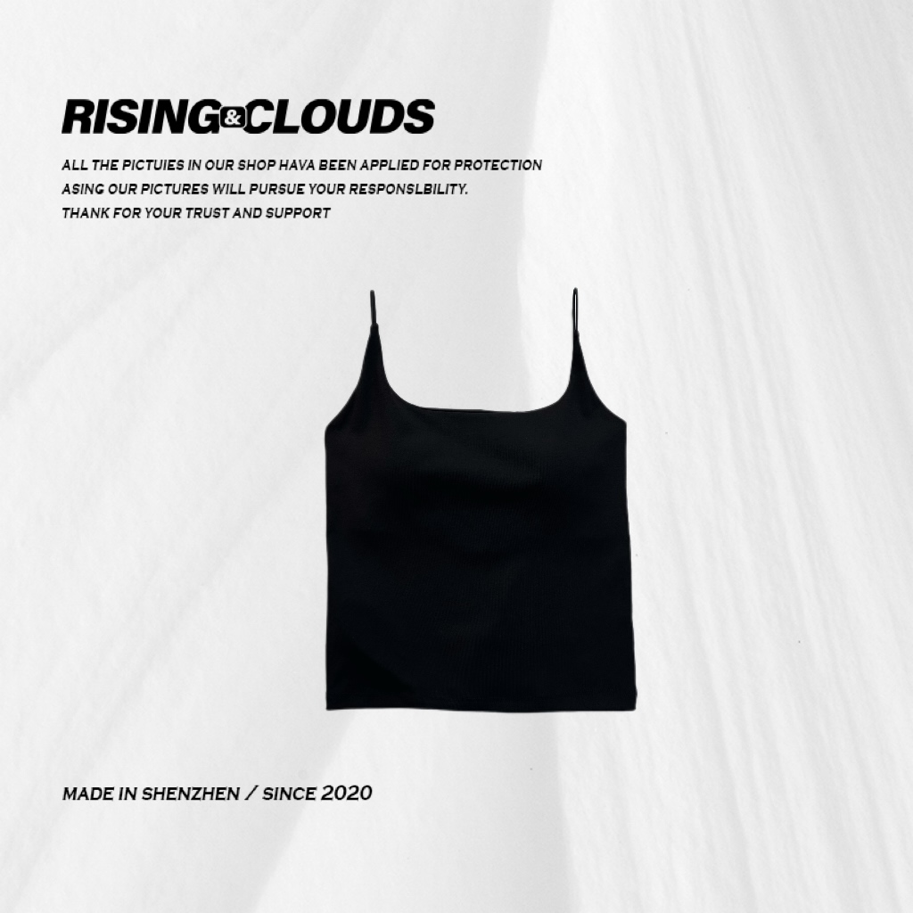 RISING&CLOUDS【莎莎】简约显瘦百搭舒适时尚吊带美背050671