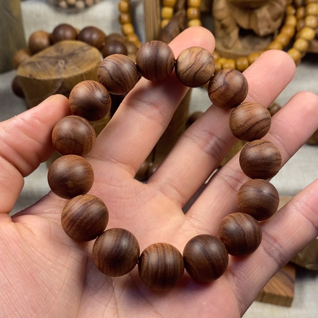 檀香木手串/手链焦糖1.5沉水