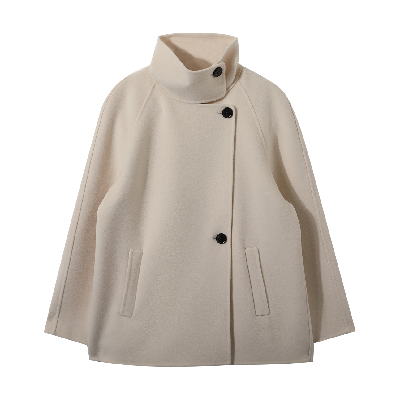 【梦诗专属】100绵羊毛时尚短款外套GZ25102