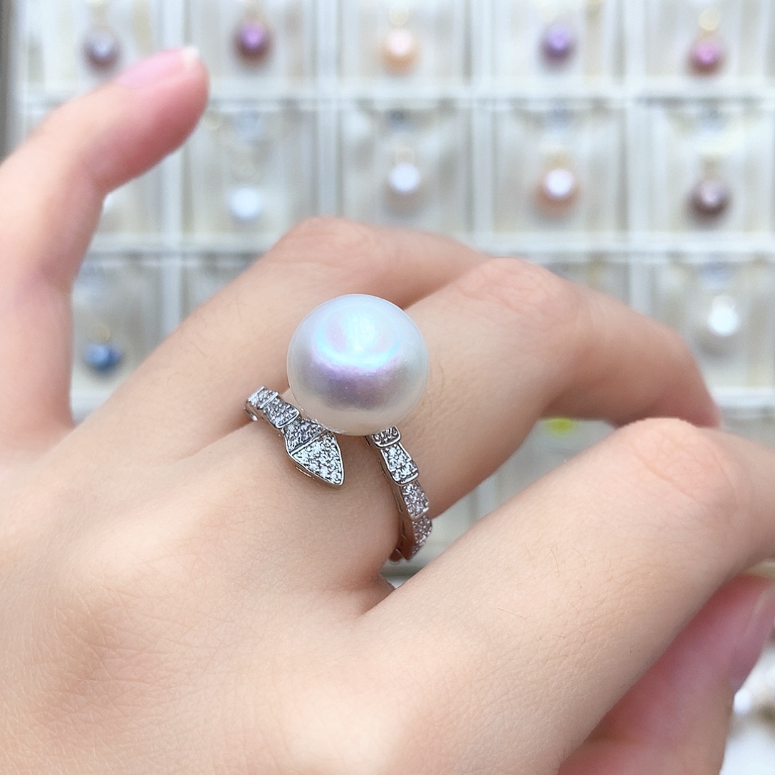 淡水珍珠颈饰合金