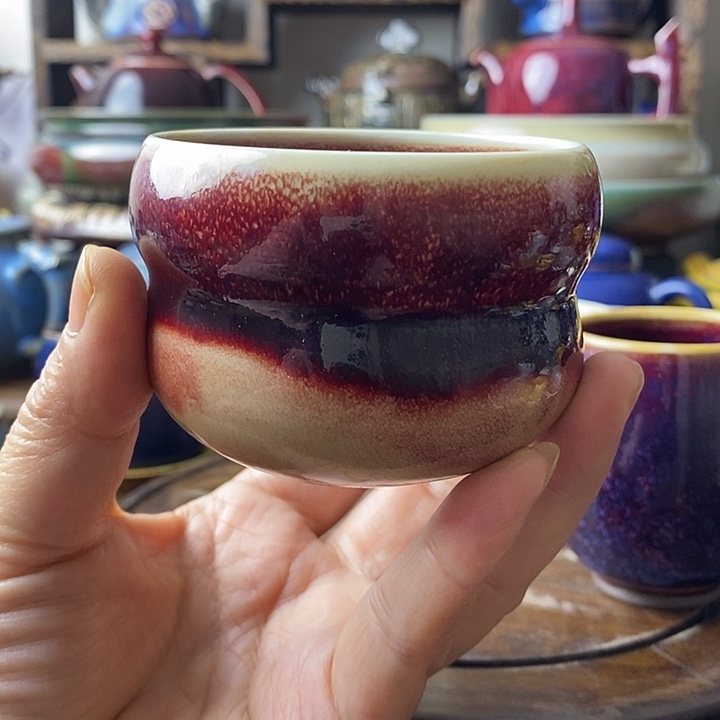 中国神后钧瓷茶具