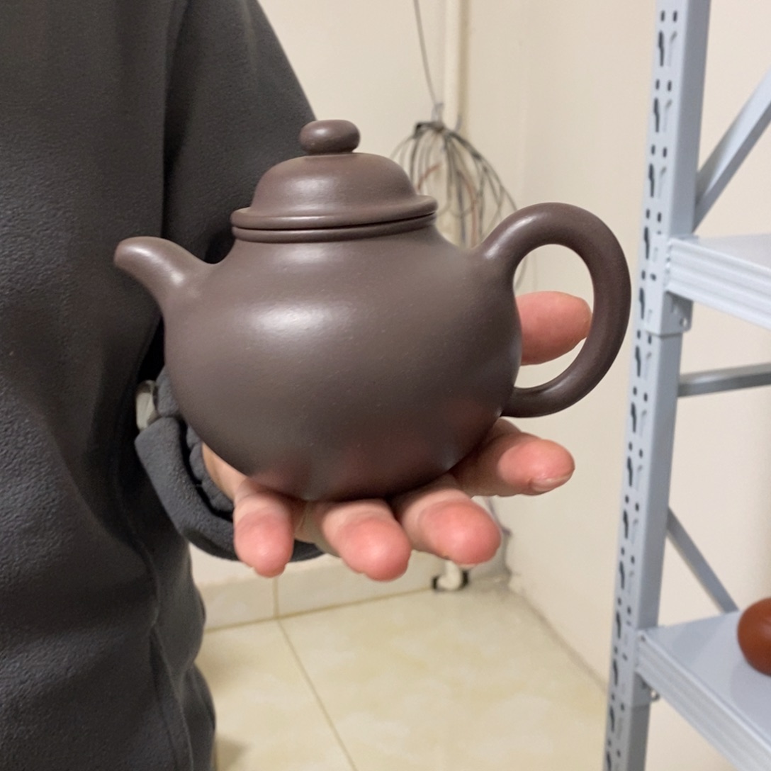 紫砂茶壶虎330毫升龙源号莲子