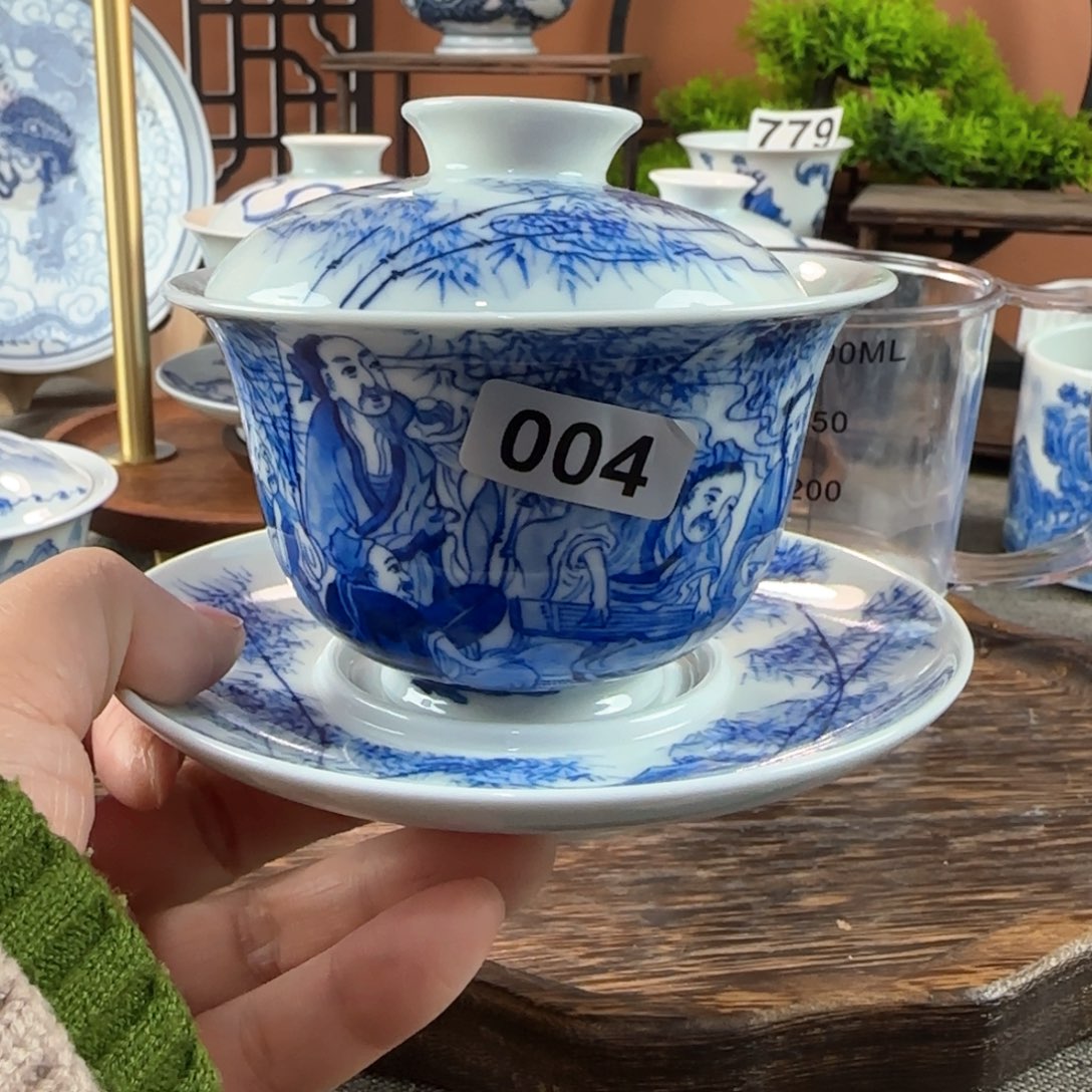 景德镇陶瓷手绘茶具004