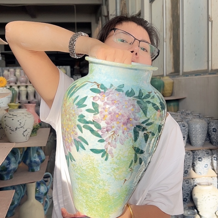 景德镇陶瓷花瓶正品