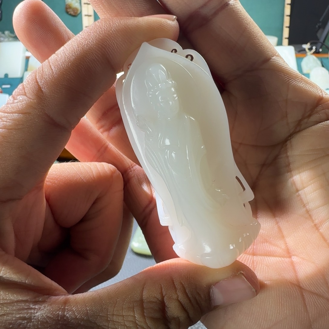 和田玉挂件未镶嵌