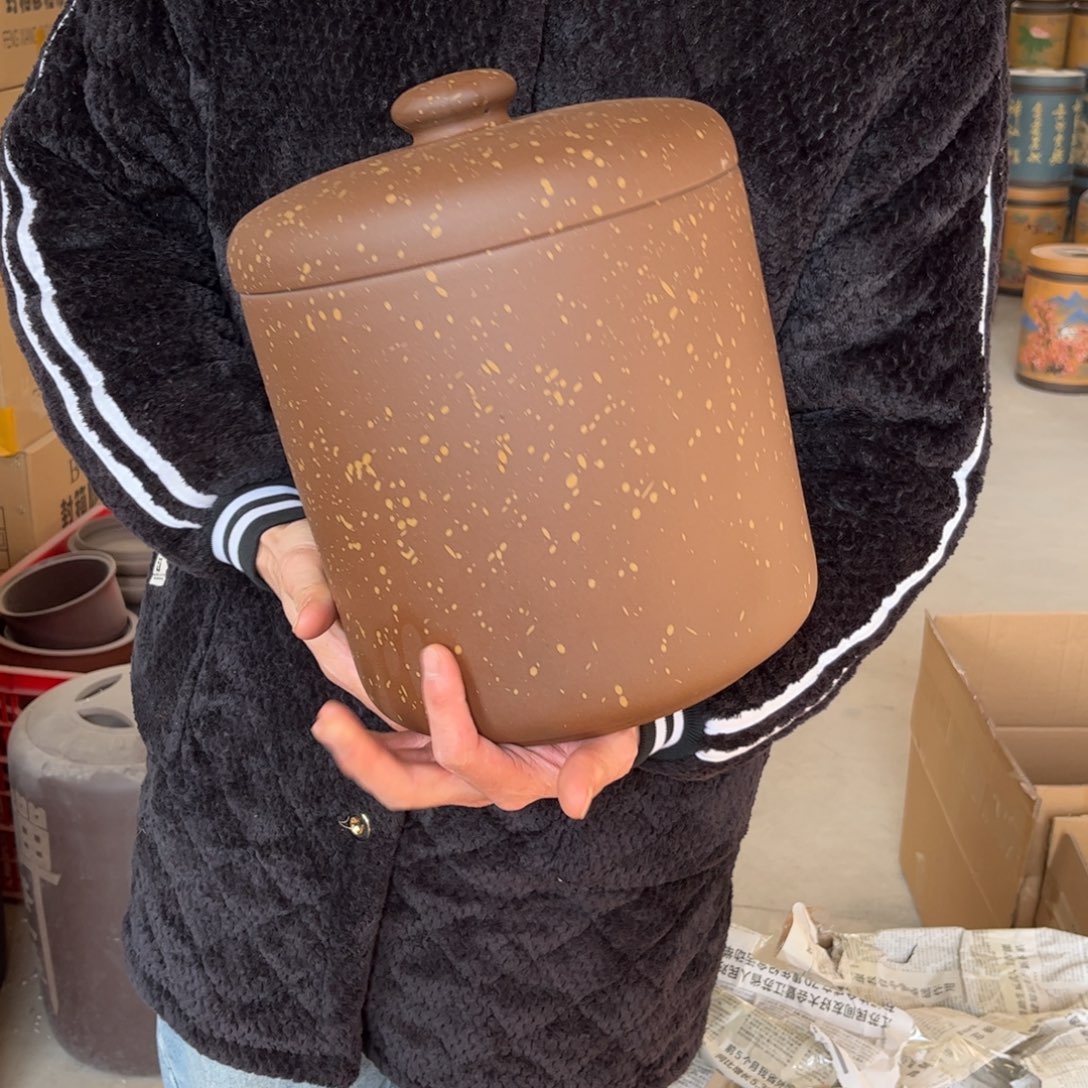 茶叶罐紫砂8 饼茶叶罐