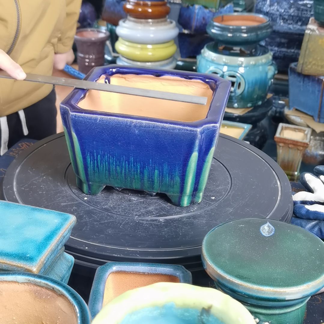 内口16.5深9石湾花盆默认微瑕