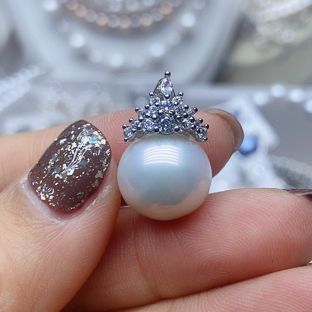 未镶嵌吊坠淡水珍珠