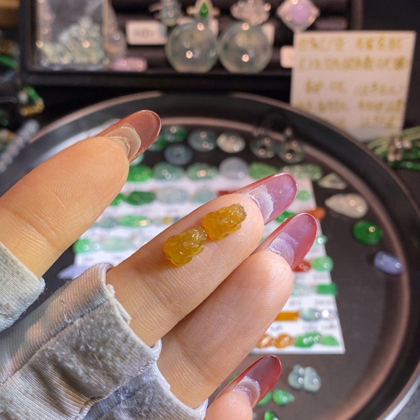 【闪购商品】翡翠挂件未镶嵌貔貅