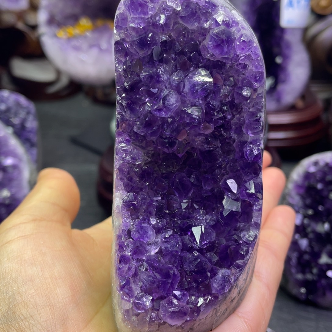 大型摆件（非配饰）紫晶未镶嵌