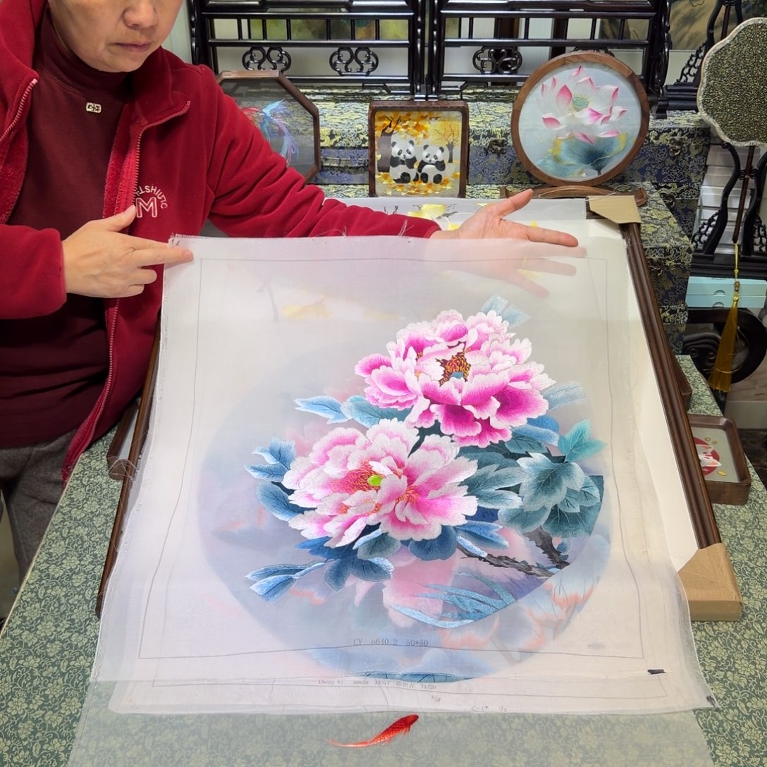 刺绣手工苏绣工艺