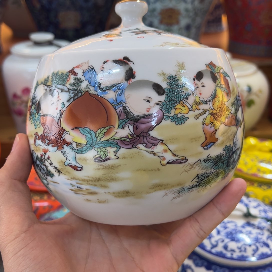 高端款家用茶叶罐