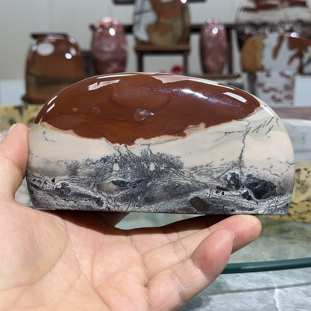 广西石用****2国画石摆件