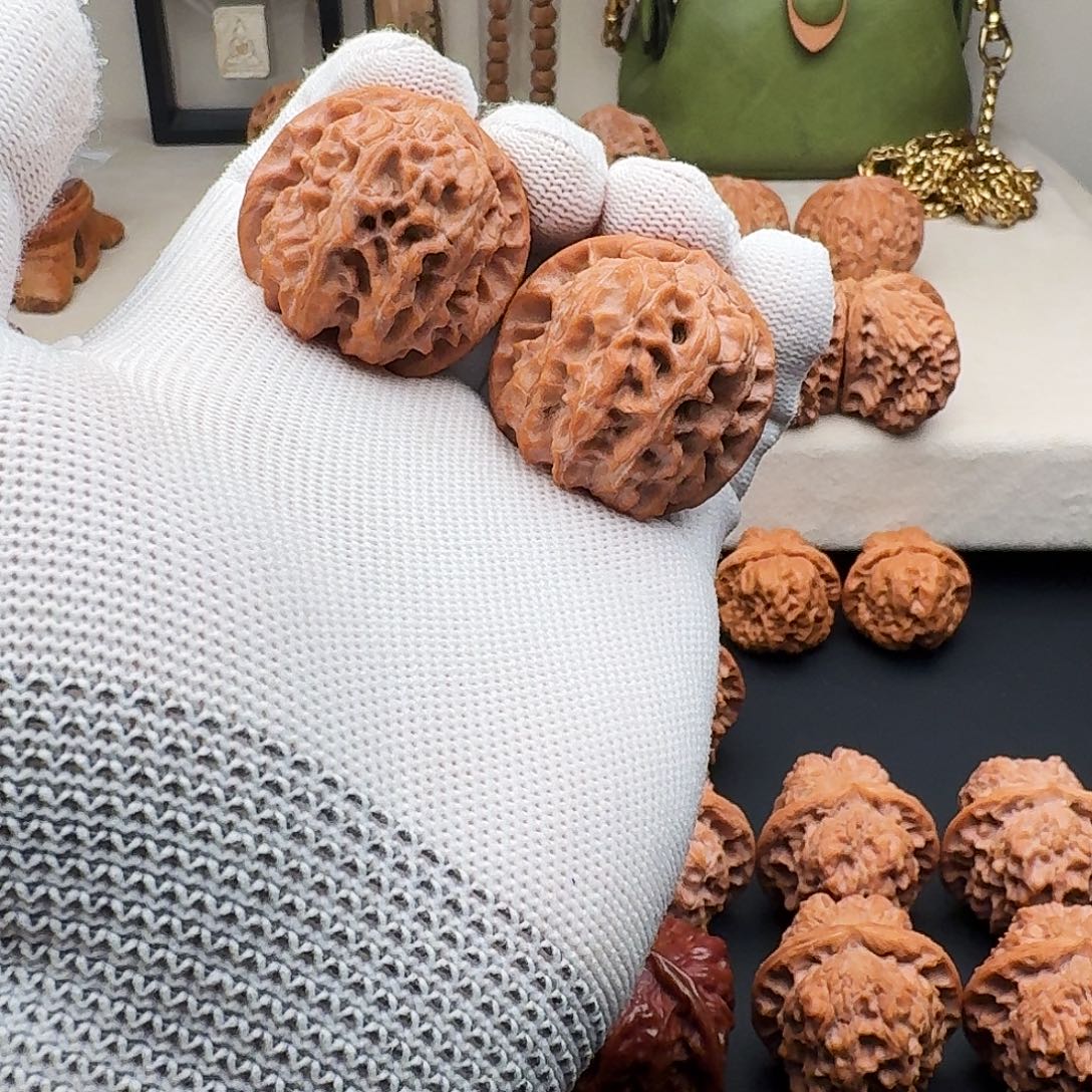 月***）吊坠文玩核桃蓟县红马蹄