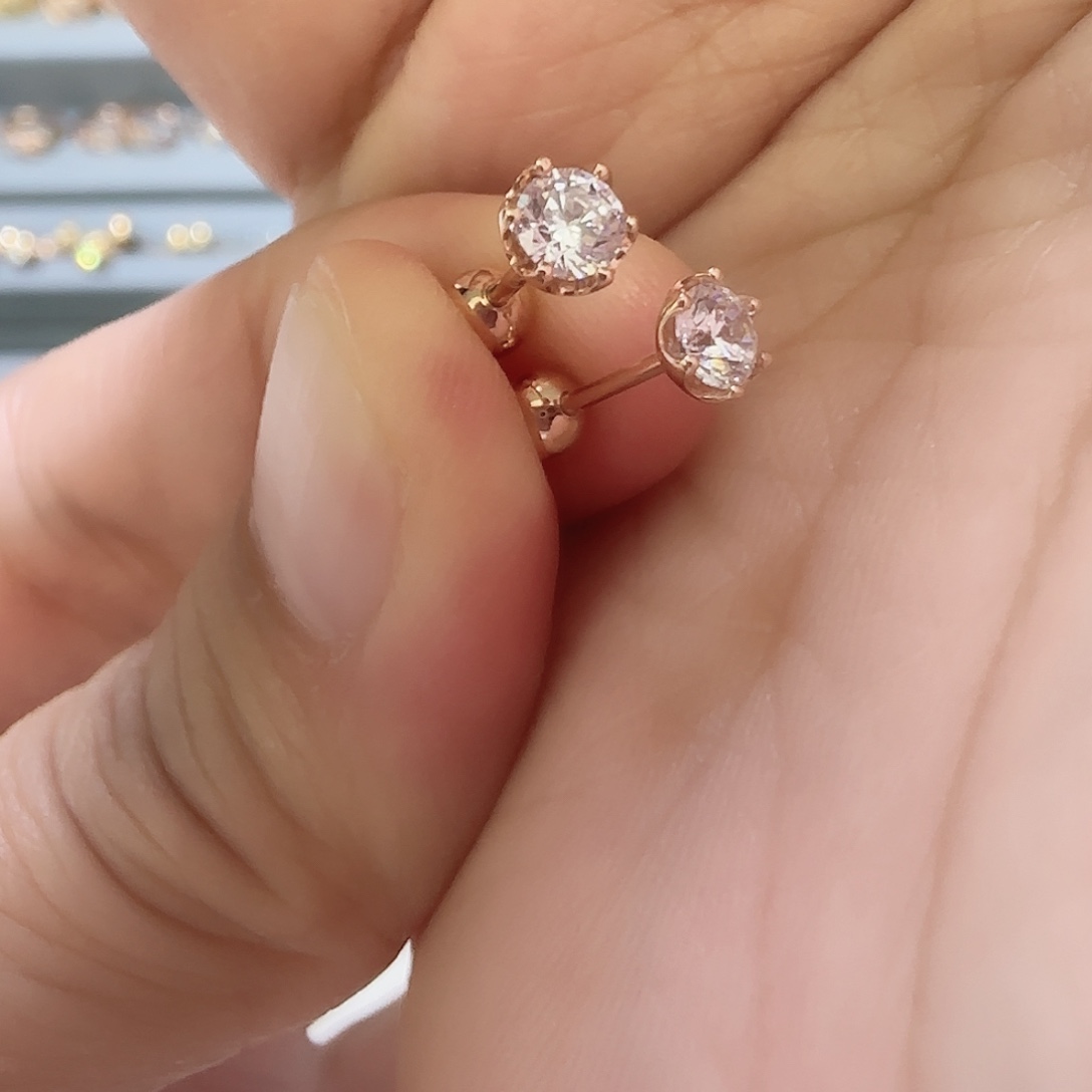 18K金耳饰多样性发货