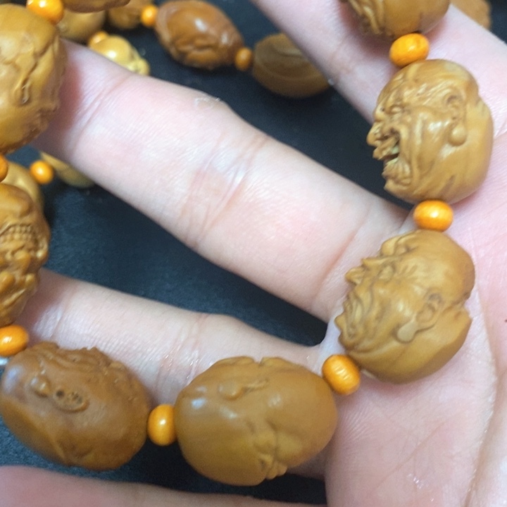 橄榄核手串/手链橄榄微瑕恶僧