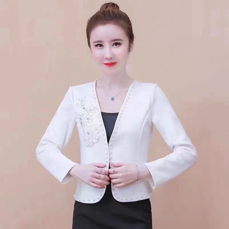 麂 安诗歌皮绒春秋款小洋装外套日常气质