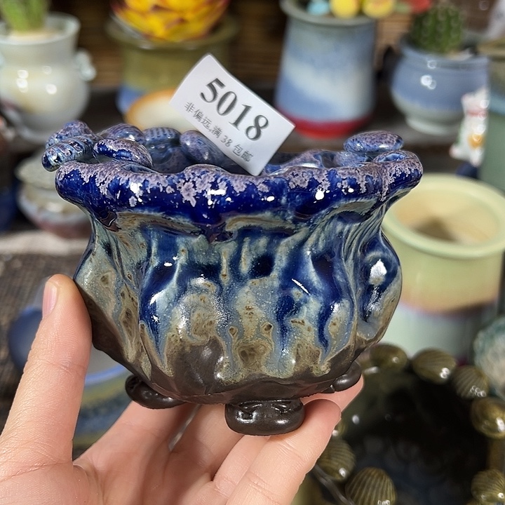 口7高7 …手工花盆满30元包邮