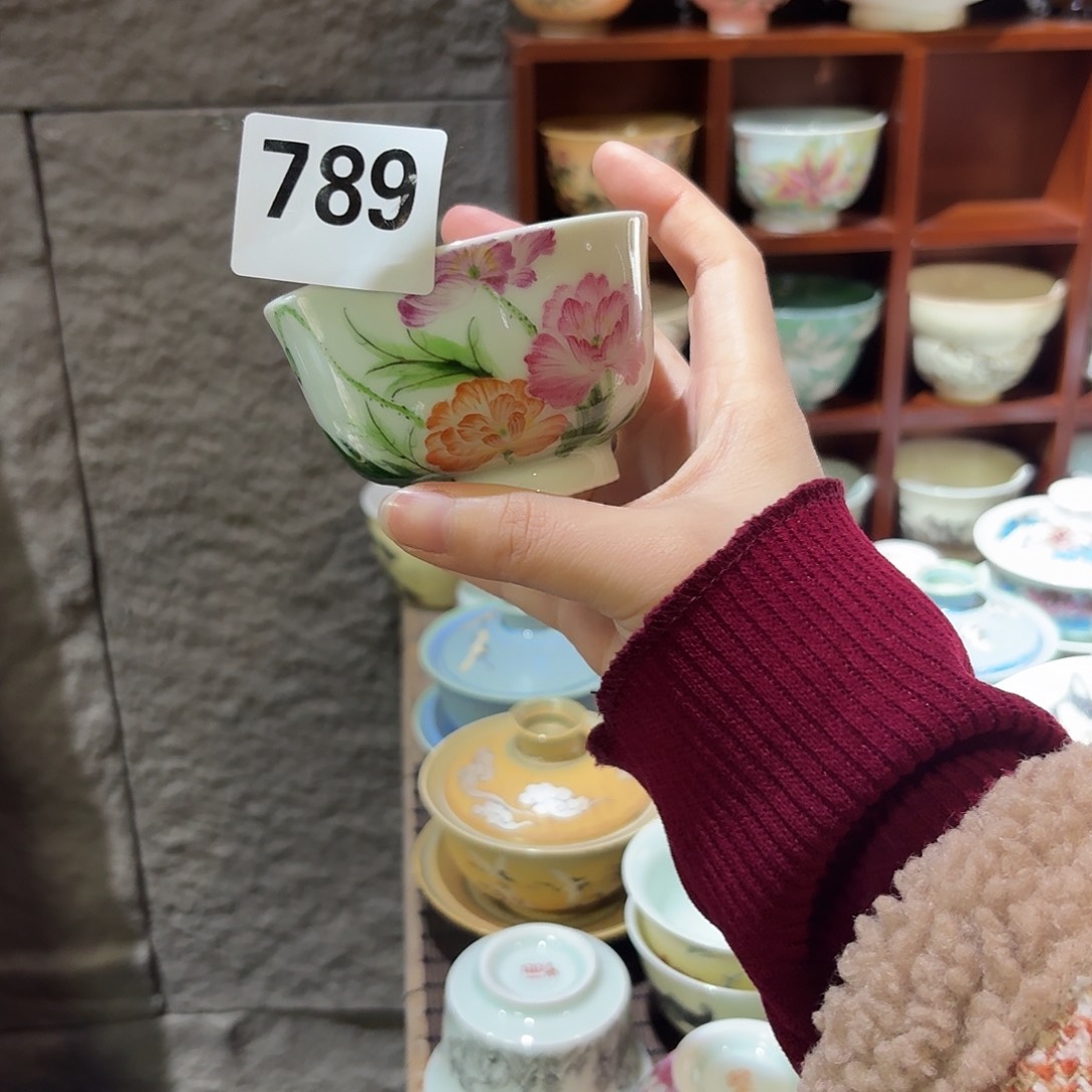 等烟雨陶瓷手作杯子789