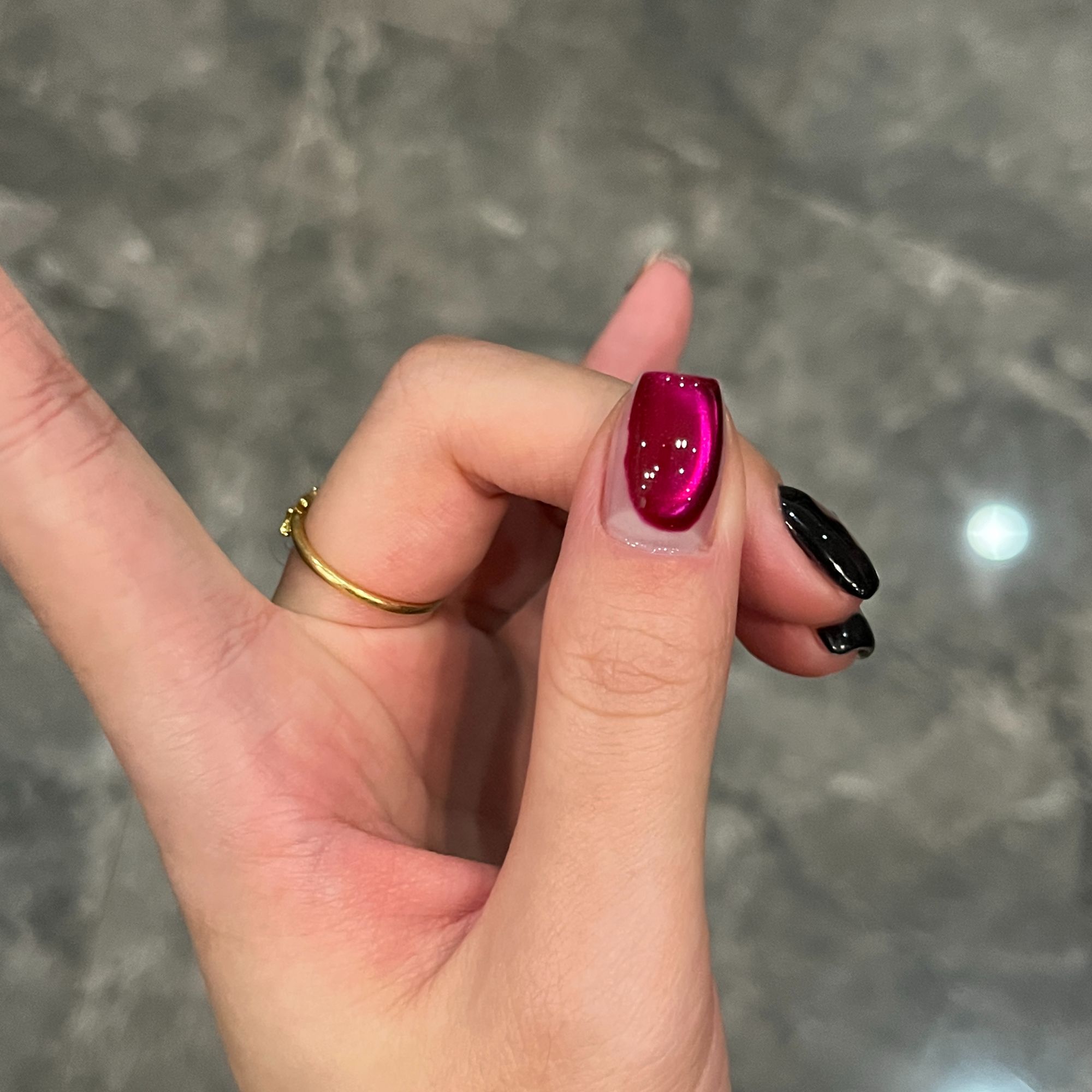 【娜姐专属】秋冬新品玻璃珠猫眼胶千禧辣妹02