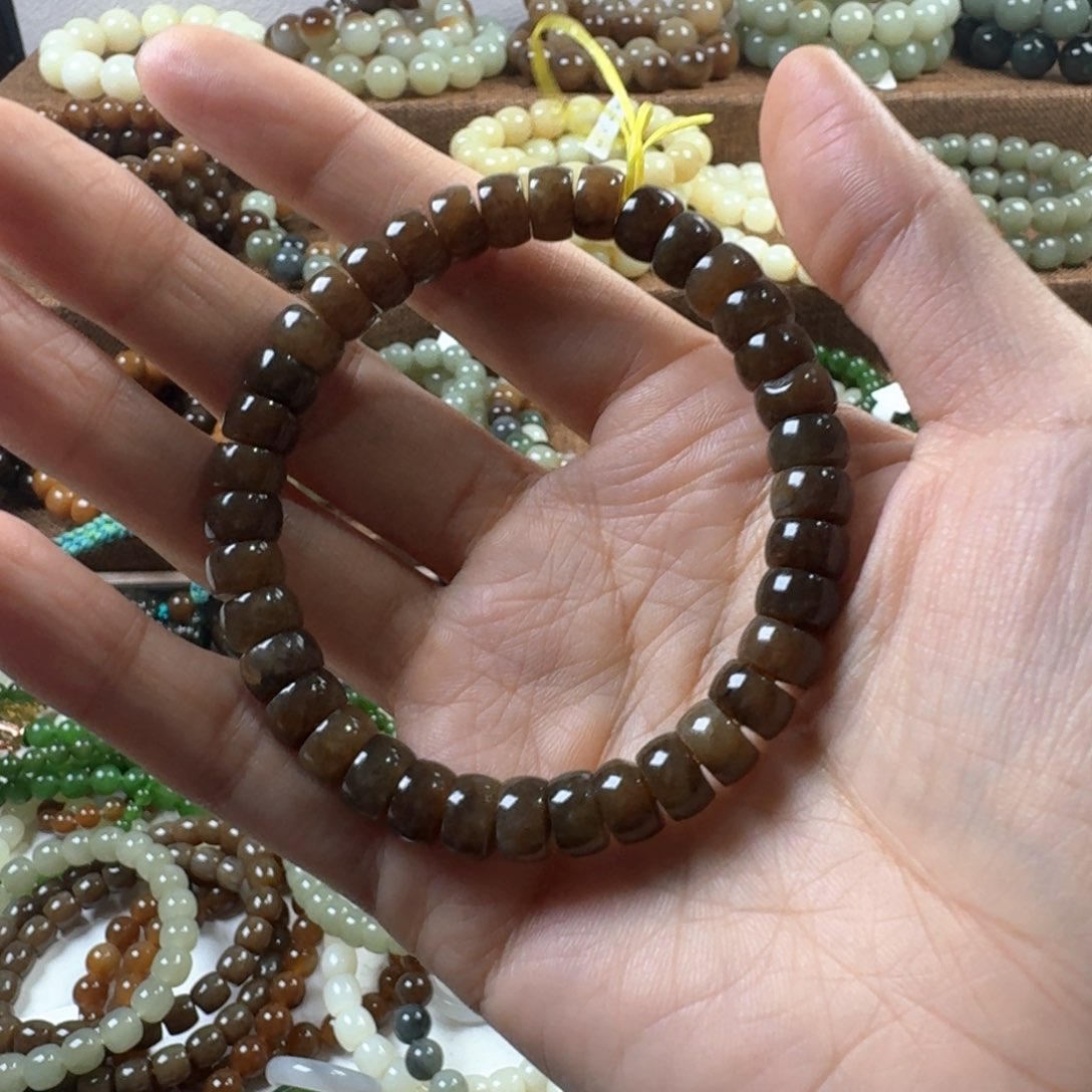 和田玉（糖玉）手链未镶嵌