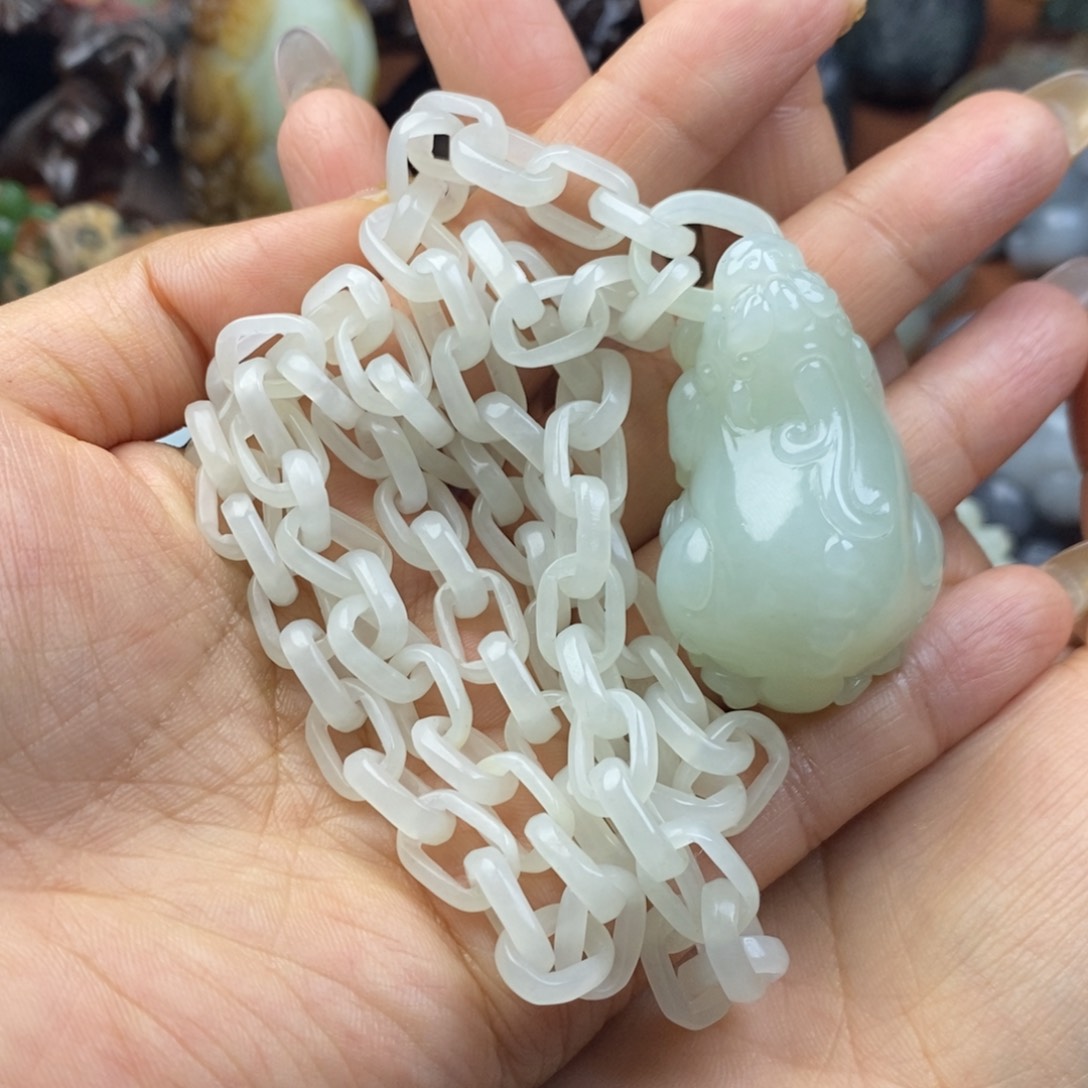 和田玉挂件未镶嵌