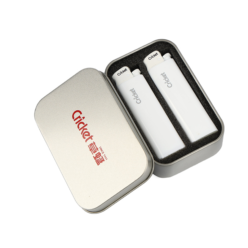 草蜢打火机定制印字砂轮式一次性明火家用耐用防爆打火机礼盒装